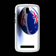 Coque HTC Desire 500 Ballon de rugby Nouvelle Zélande