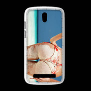 Coque HTC Desire 500 Belle fesse sur la plage