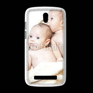 Coque HTC Desire 500 Jumeaux bébés
