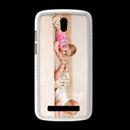 Coque HTC Desire 500 Bébés sur le ventre