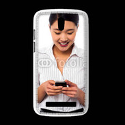 Coque HTC Desire 500 Femme asie glamour