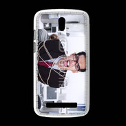 Coque HTC Desire 500 Homme asiatique businessman ligoté glamour