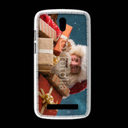 Coque HTC Desire 500 Père Noêl 2