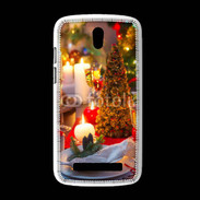 Coque HTC Desire 500 Table de Noël