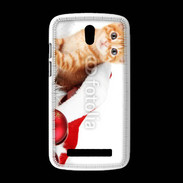 Coque HTC Desire 500 Chaton Noël