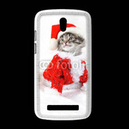 Coque HTC Desire 500 Chat Noël 3
