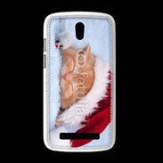 Coque HTC Desire 500 Chaton Noël 2
