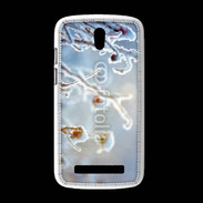 Coque HTC Desire 500 Nature enneigée