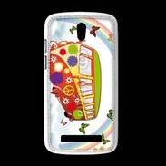 Coque HTC Desire 500 Flower power