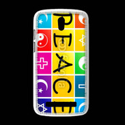 Coque HTC Desire 500 Paix dans toutes les religions