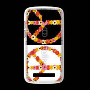 Coque HTC Desire 500 Symbole de la paix Hippie