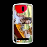Coque HTC Desire 500 Jeune couple hippie
