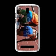 Coque HTC Desire 500 Athlétisme femme aveugle
