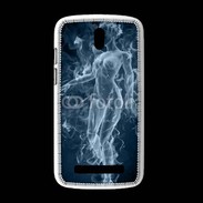 Coque HTC Desire 500 Femme en fumée de cigarette