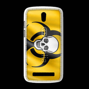 Coque HTC Desire 500 Tête de mort Biohazard