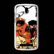 Coque HTC Desire 500 Design Tête de mort