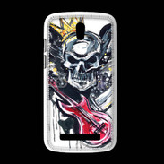 Coque HTC Desire 500 Tête de mort et guitare