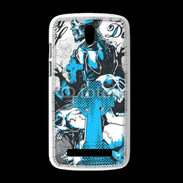 Coque HTC Desire 500 Tête de Mort Day Dead