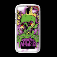 Coque HTC Desire 500 Tête de Mort Zombie 45