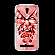 Coque HTC Desire 500 Monstre en dessin rouge 