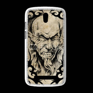 Coque HTC Desire 500 Visage tatouée et percée 60