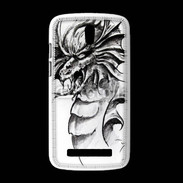 Coque HTC Desire 500 Dragon en dessin 35