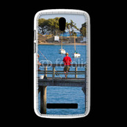Coque HTC Desire 500 Pêcheurs sur ponton