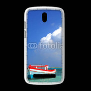 Coque HTC Desire 500 Bateau de pêcheur en mer