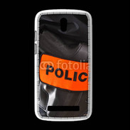 Coque HTC Desire 500 Brassard Police 75