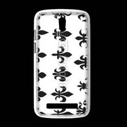 Coque HTC Desire 500 Symbole Fleur de Lys 