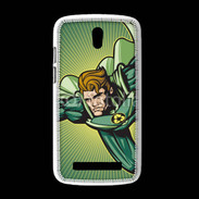 Coque HTC Desire 500 Recycle Hero (with a cape)