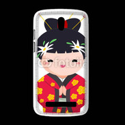 Coque HTC Desire 500 Fille japonaise