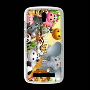 Coque HTC Desire 500 Cartoon animaux fun