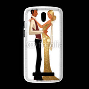 Coque HTC Desire 500 Couple glamour dessin