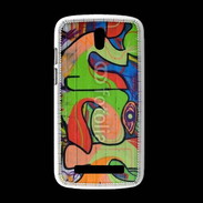 Coque HTC Desire 500 graffiti fuck 