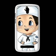 Coque HTC Desire 500 Cute cartoon illustration of a sailor