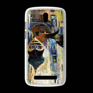 Coque HTC Desire 500 Peinture du canal de Venise en Italie