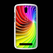 Coque HTC Desire 500 Art abstrait en couleur