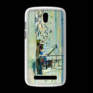 Coque HTC Desire 500 Peinture bateau de pêche