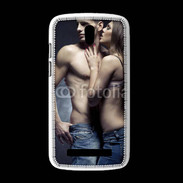 Coque HTC Desire 500 Couple câlin sexy 3