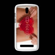 Coque HTC Desire 500 Coeur sexy