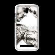 Coque HTC Desire 500 Tatouage homme