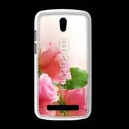 Coque HTC Desire 500 Belle rose 2