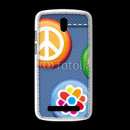 Coque HTC Desire 500 Hippies jean's