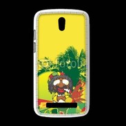 Coque HTC Desire 500 Rasta attitude