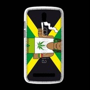 Coque HTC Desire 500 Rasta drapeau 10