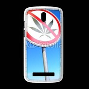 Coque HTC Desire 500 Interdiction de cannabis