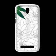 Coque HTC Desire 500 Fond cannabis