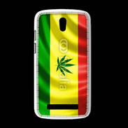 Coque HTC Desire 500 Drapeau cannabis