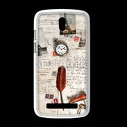 Coque HTC Desire 500 Vieilles lettres vintage